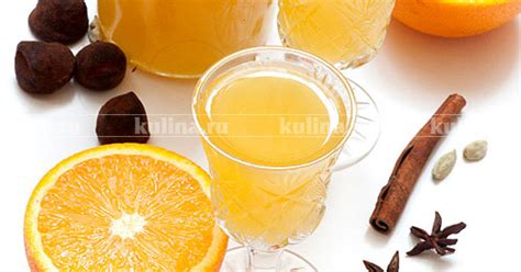 Ликер апельсиновый – рецепт приготовления с фото от Kulina.Ru