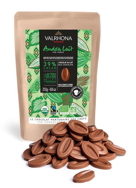 Amazon Valrhona Premium French Baking Milk Chocolate Discs Feves