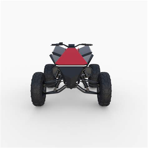 3d Model Tesla Cyberquad Atv Quads Turbosquid 1592722