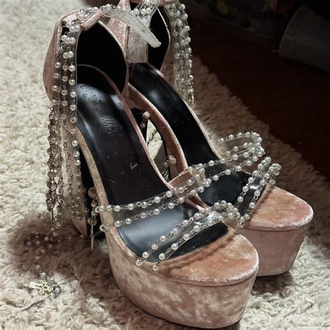 Sugar Thrillz Holy Revelation Platform Heels In Baby Depop