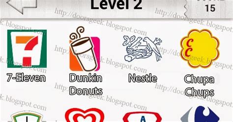 Logo Quiz Food Level 2 By Candy Logo Doors Geek