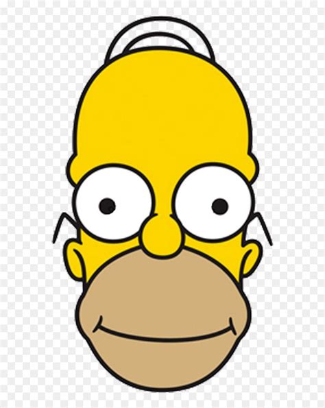 Homer Simpson Face, HD Png Download - vhv