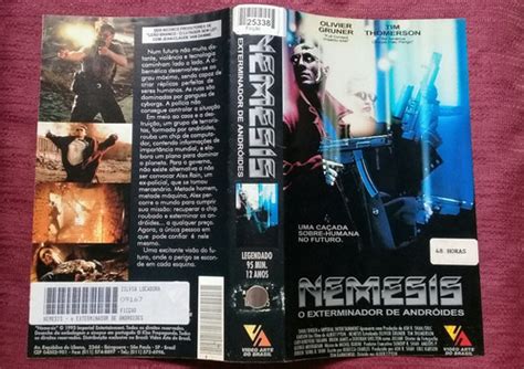 Vhs Nemesis O Exterminador De Androides Mercadolivre