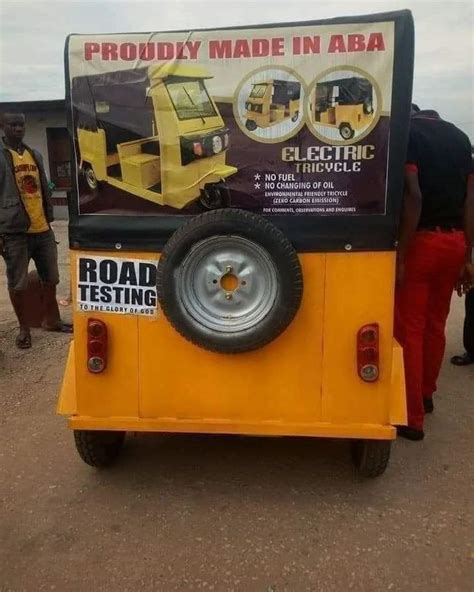 Ifeanyi Okechukwu On Twitter RT Maazi Ogbonnaya Electric Keke Na