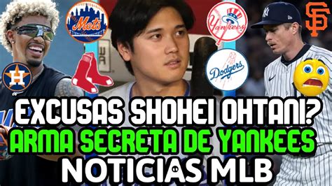 MLB SHOHEI OHTANI Pone Excusas FRANCISCO LINDOR Manda Mensaje YANKEES