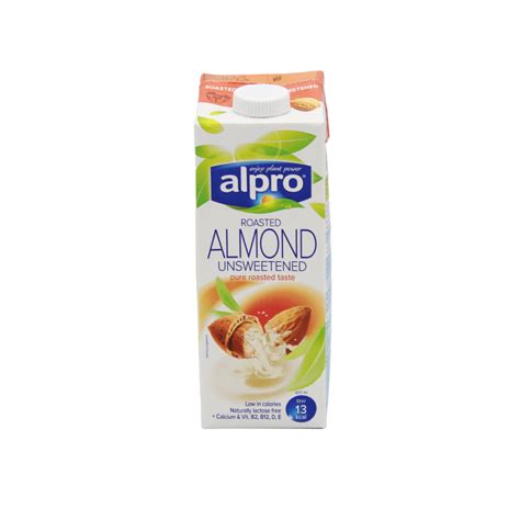 Alpro Roasted Unsweetened Almond Milk 1 L Centrum Supermarket