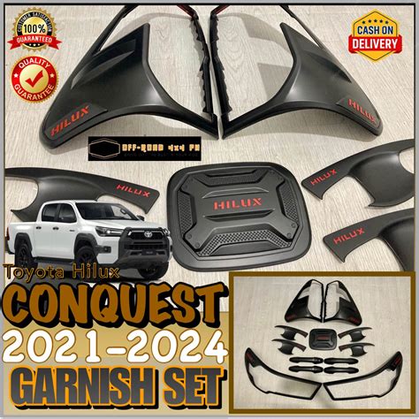 Toyota Hilux Conquest Garnish Set Made In Thailand Hilux