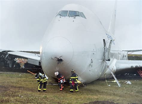 Cargo Plane Goes Off Runway On Landing In Halifax Sending Four Crew To