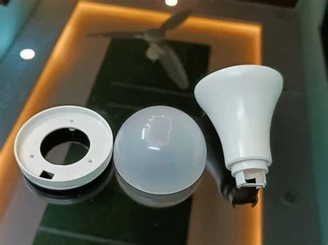 B W Ac Dc Rechargeable Led Bulb Cool White K At Rs Piece