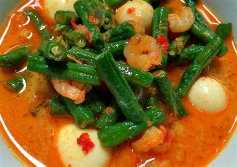 Resep Gulai Kacang Panjang Oleh Ummu Hurin Cookpad