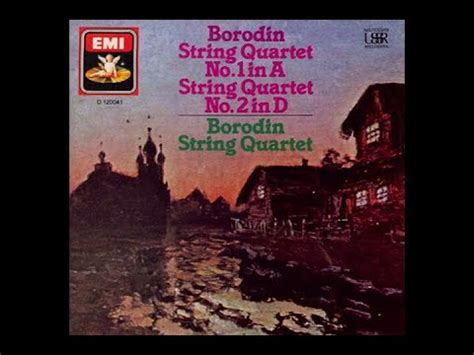 Borodin String Quartet No 2 Borodin String Quartet 보로딘 현악 4중주 2번