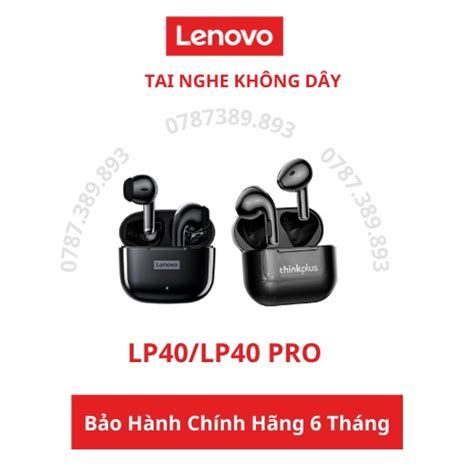 Tai Nghe Bluetooth Lenovo Lp40lp40 Pro 2022 Mới Bản Lp40 Không Dây Bluetooth 51 Tws Ipx5 Chống