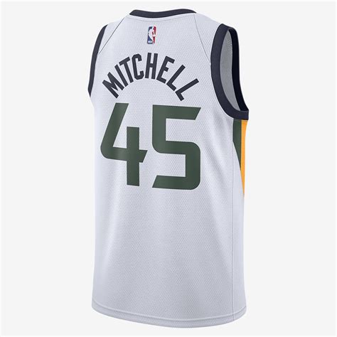 Nike Nba Utah Jazz Donovan Mitchell City Edition Swingman Jersey Black