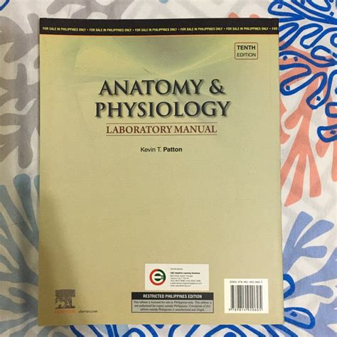 Anatomy And Physiology Laboratory Manual By Kevin T Patton 10th