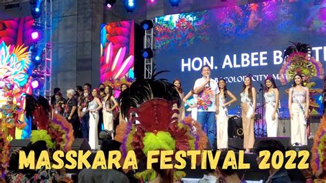 Masskara Festival Kick Off Salubong Countdown Bacolod City