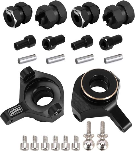 Amazon Injora Rc Brass Steering Knuckle And Black Hex Extension