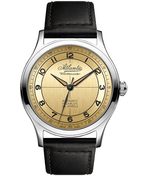 Atlantic Bk Worldmaster Incabloc Automatic Watch