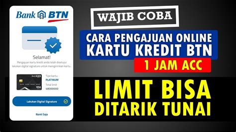 Kartu Kredit Btn Cara Pengajuan Melalui Aplikasi Btn Credit Card