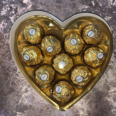 Indulge In The Sweetness Of Ferrero Rocher Heart Box