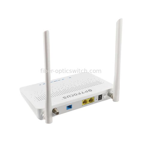 Fibra óptica Epon Gpon Onu 1ge 1fe Realtek Chip Catv Wifi Dual Mode Onu