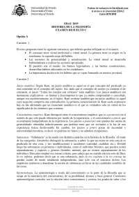 Examen Filosofia Kant Apuntes De Historia De La Filosof A Docsity