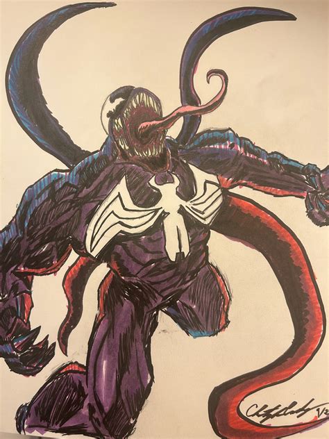 Ultimate Venom 90s Color Scheme By Thelinkleonxkennedy2 On Deviantart