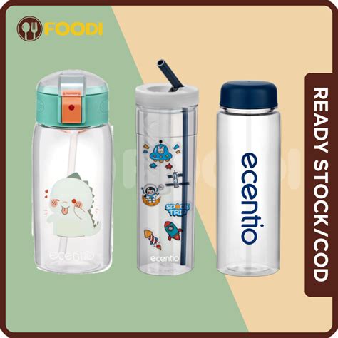 Jual Ecentio Foodi Botol Minum Anak Sekolah Ml Ml Ml Botol