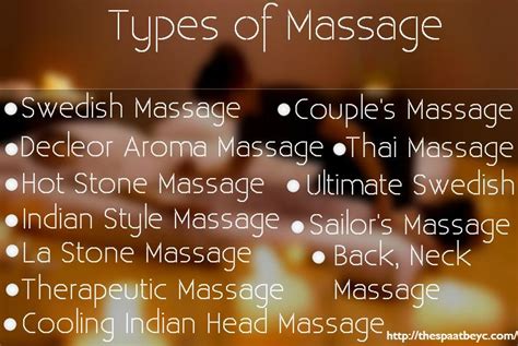 The #spa at beyc provides many types of #massages Ultimate Swedish Massage Deep Tissue Massage ...