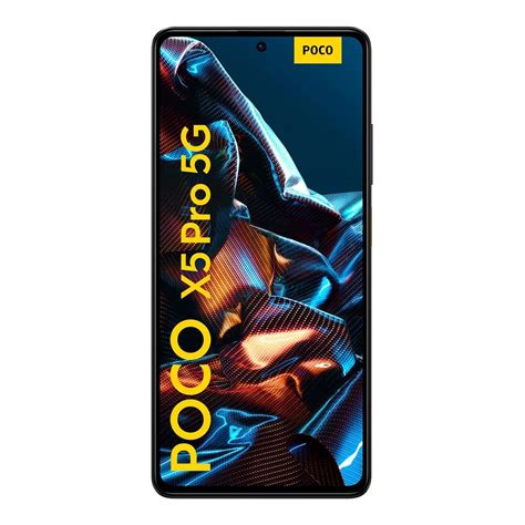 Мобилен телефон Poco X5 Pro, 5G, Dual Sim, 128GB, 6GB RAM, Жълт - eMAG.bg