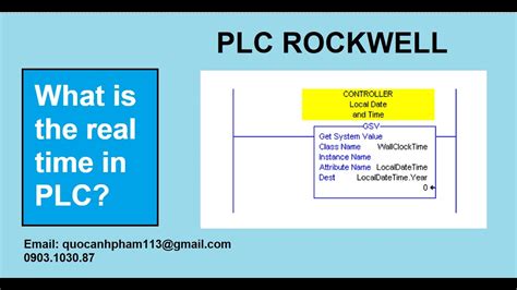 GSV PLC Rockwell Real time PLC Rockwell Hướng dẫn cách khai báo và