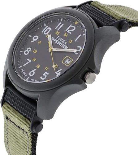 Timex T42571 Men S Expedition Camper Gray Green Nylon Strap Watch EBay