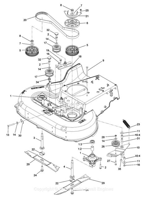 Step By Step Guide Understanding The Exmark 30 Inch Mower Parts Diagram