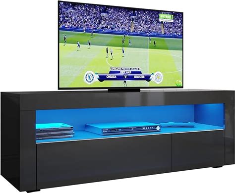 ELEGANT 1200mm Modern High Gloss TV Cabinet For Up To 47 TV With