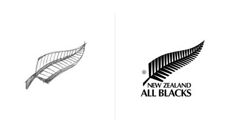 All Blacks Silver Fern - Branding Logo Design | Dave Clark