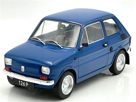 Fiat 126P Polski Fiat 1973 Blue MCG 1 18 13548425390 Allegro Pl