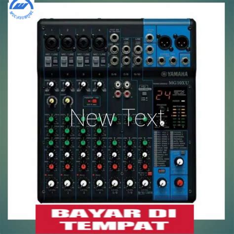 Jual Audio Mixer YAMAHA MG 10 XU MIXER YAMAHA MG10 XU YAMAHA MG 10XU