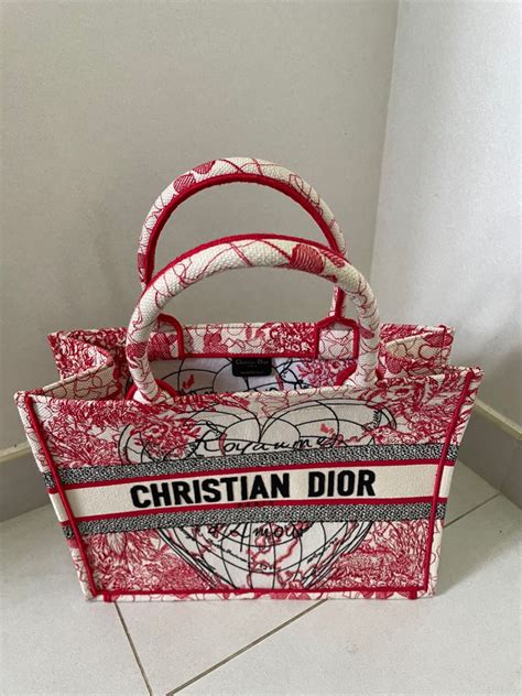 Dior Book Tote Small 女裝 手袋及銀包 Tote Bags On Carousell