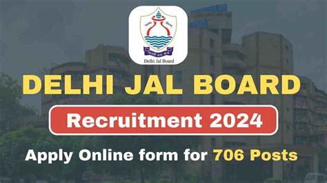 Delhi Jal Board Junior Assistant Recruitment 2024