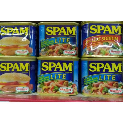 Spam Lite Luncheon Meat 340g Shopee Philippines