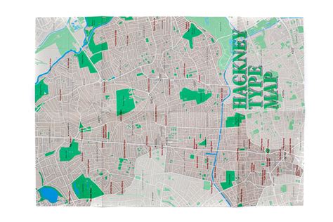 Hackney Type Map - Explore the Architectural Lettering of Hackney ...