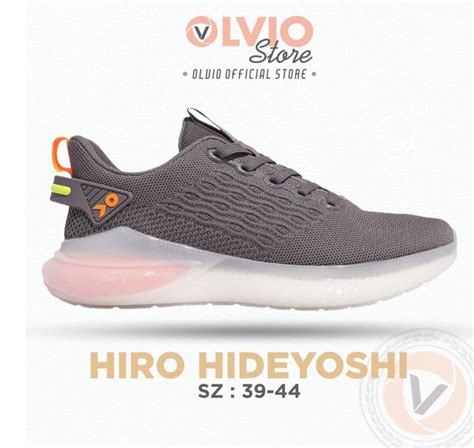 Kanky HIRO HIDEYOSHI Sepatu Sneakers Casual Sport Sekolah Pria Dewasa