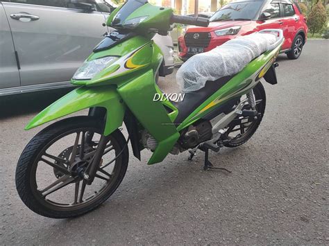 Kawasaki Kaze Zx130 Hijau Nos Baby Ninja Cek Spesifikasi Motor Bebek