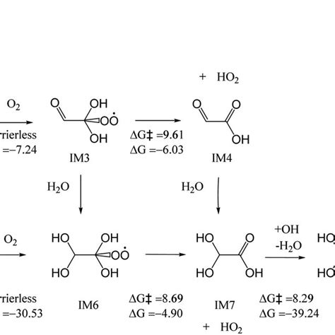 PDF Theoretical Study On The Aqueous Phase Oxidation Of Glyoxal