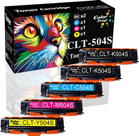 Amazon ColorPrint Compatible CLT 504S Toner Cartridge Replacement