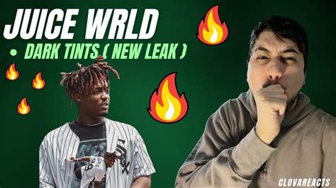 Reaction To Juice Wrld Dark Tints Leaked This Beat Youtube