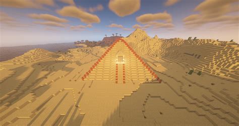 Desert Pyramid Minecraft Map