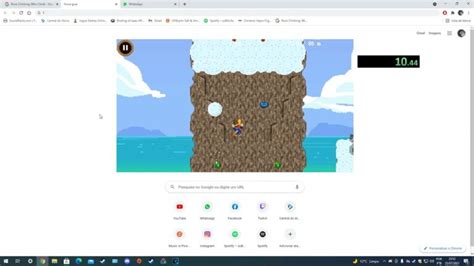 Speed Run Google Doodle Champion Island Games Climbing M