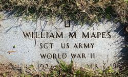 William Bill Mapes Memorial Find A Grave