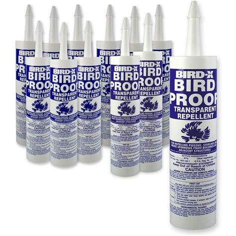 Bird-X Bird-Proof Gel Bird Repellent, Case of 12 - Walmart.com ...