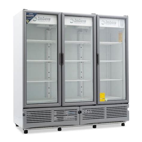 Imbera G3T72 Refrigerador 3 Puertas De Cristal Equipamiento Zeus